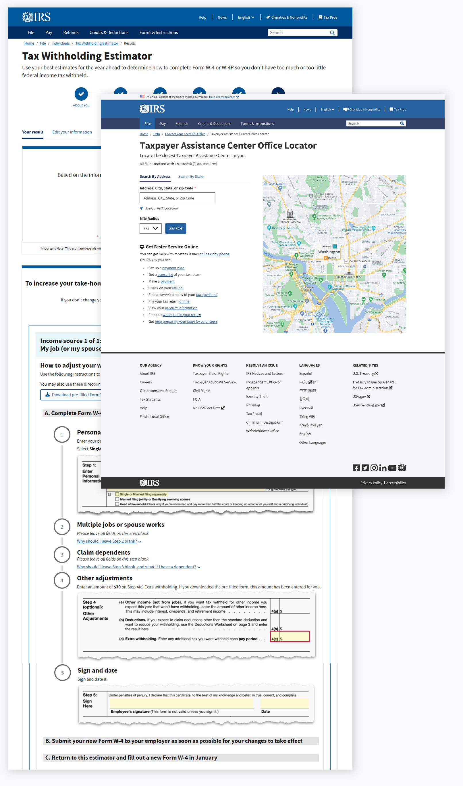 IRS app